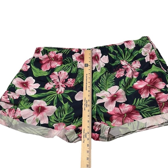 King Size Mens Shorts, Size 4XL, Multi Colored Tropical Print - Picture 9 of 12